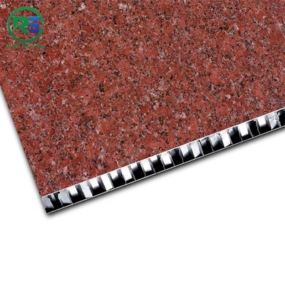 Water Proof Aluminum Honeycomb Panel Black  Stone For Swimming Pools