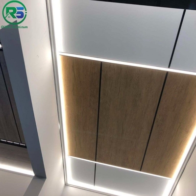 Decorative Aluminum Honeycomb Panel Sheet For Metal Walls 1250 1500mm Width