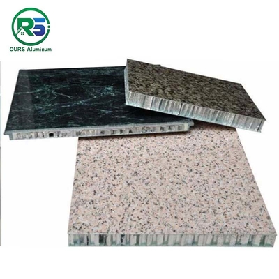 Water Proof Aluminum Honeycomb Panel Black  Stone For Swimming Pools