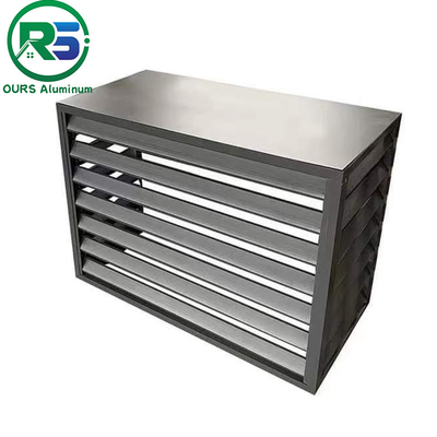 Sound Proof Artistic Perforated Air Conditioner Cover Vent Louver Unique