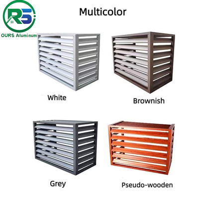 Sound Proof Artistic Perforated Air Conditioner Cover Vent Louver Unique