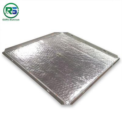 White Perforated AA1100H24 Aluminium Clip In Ceiling tiles for Shopping mall