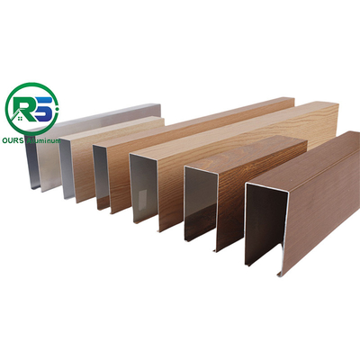0.8mm Suspended Metal Ceiling 0.7-1.0mm  in Wine Red for Modern and Simple Decoration